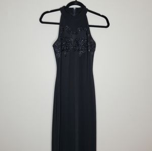 Hugo Buscati Formal Stretch Knit Sleeveless Dress